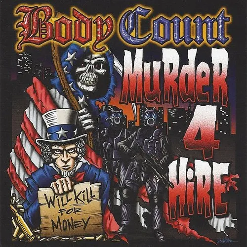 Body Count - Murder 4 Hire (Uk) vinyl record cover