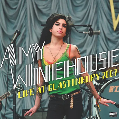 Amy Winehouse - Live At Glastonbury 2007 vinyl record cover