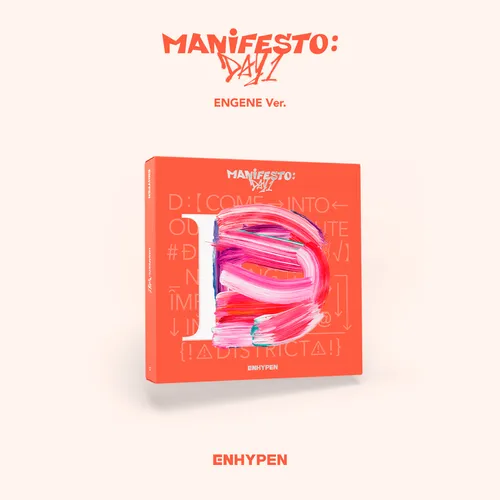 ENHYPEN - MANIFESTO : DAY 1 vinyl record cover