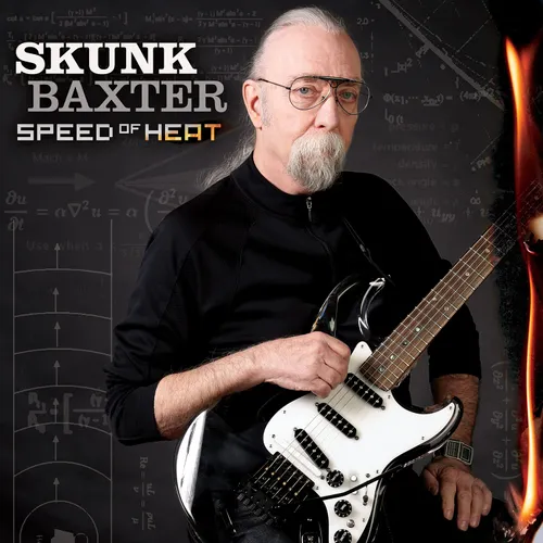 Skunk Baxter - Speed Of Heat vinyl record cover