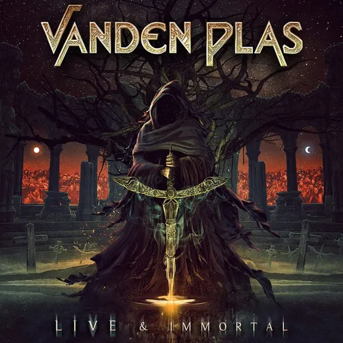 Vanden Plas - Live & Immortal vinyl record cover