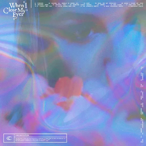 Chelsea Cutler - When I Close My Eyes vinyl record cover
