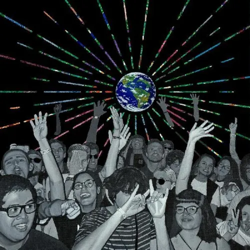 Superorganism - World Wide Pop vinyl record cover