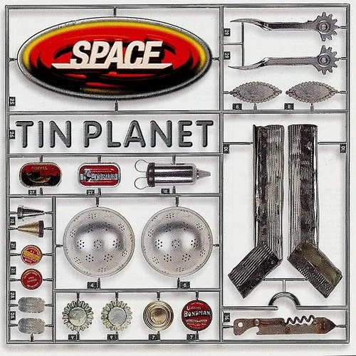 Space - Tin Planet vinyl record cover