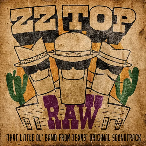 ZZ Top - Raw (That Little Ol Band From Texas) vinyl record cover