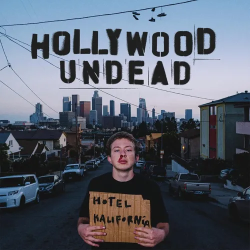 Hollywood Undead - Hotel Kalifornia vinyl record cover