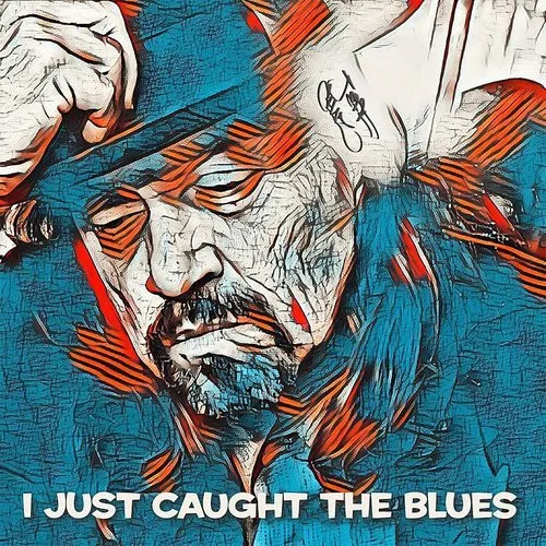 Jeff Chaz - Just Caught The Blues vinyl record cover