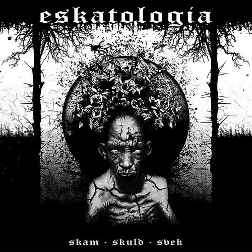 Eskatologia - Skam Skuld Svek vinyl record cover