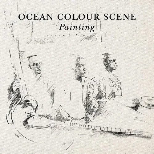 Ocean Colour Scene - Painting vinyl record cover