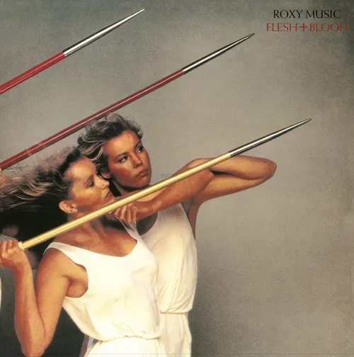 Roxy Music - Flesh + Blood vinyl record cover