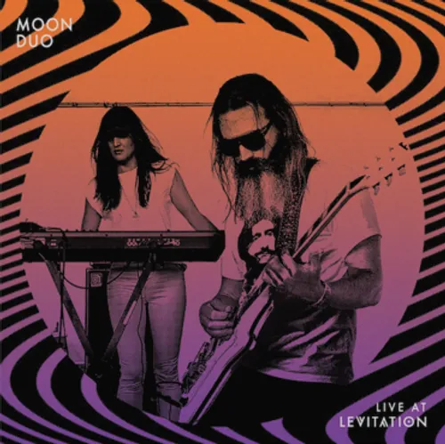 Moon Duo - Live At Levitation vinyl record cover