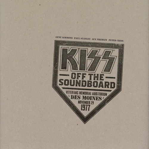 KISS - KISS Off The Soundboard: Live In Des Moines vinyl record cover