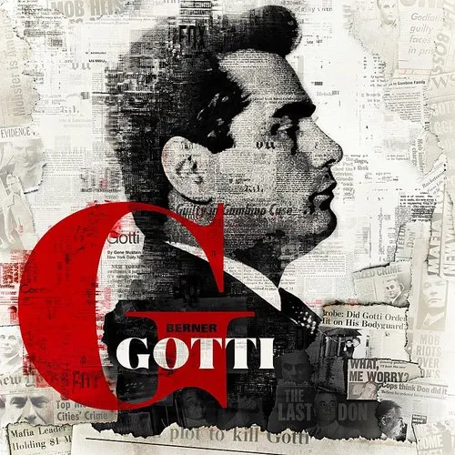 Berner - Gotti (Bone + Red Splatter) vinyl record cover