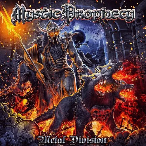 Mystic Prophecy - Metal Division (Silver Vinyl) vinyl record cover