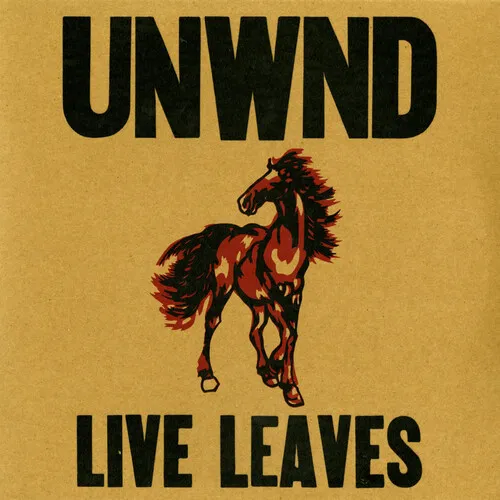Unwound - Live Leaves vinyl record cover