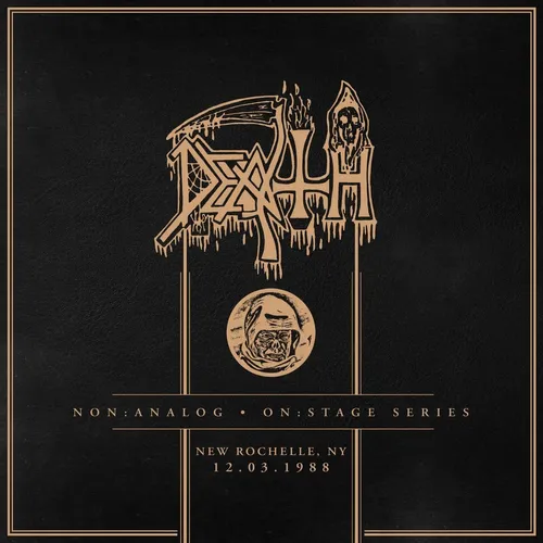 Death - Non:Analog - On:Stage Series - New Rochelle, NY 12-03-1988 vinyl record cover
