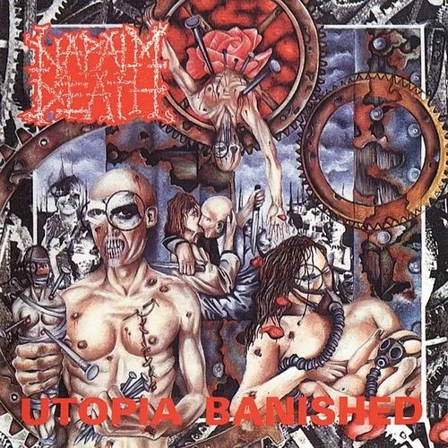 Napalm Death - Utopia Banished vinyl record cover
