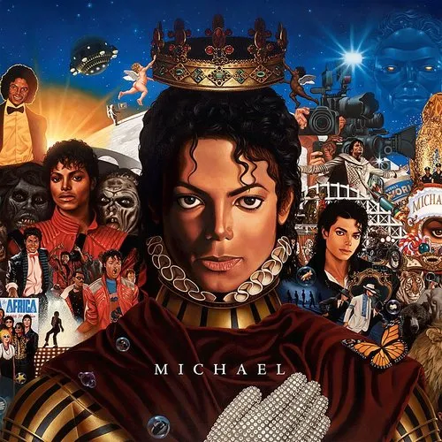 Michael Jackson - Michael vinyl record cover