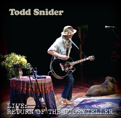 Todd Snider - Live: Return Of The Storyteller vinyl record cover