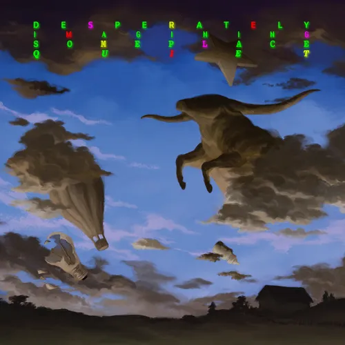 DISQ - Desperately Imagining Someplace Quiet vinyl record cover
