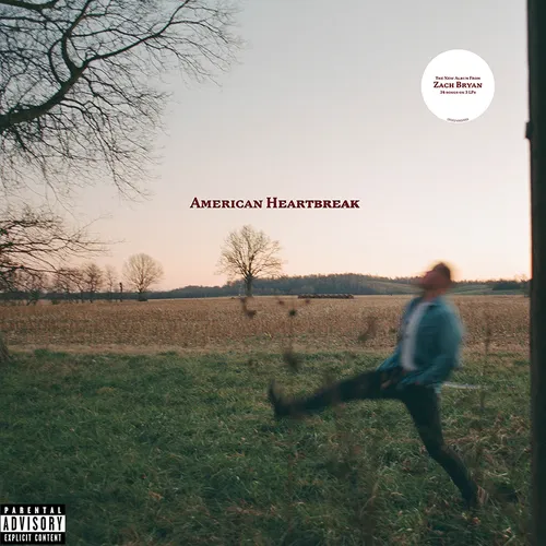 Zach Bryan - American Heartbreak vinyl record cover