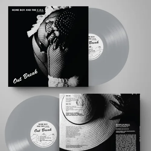 Home Boy and the C.O.L. - Out Break vinyl record cover