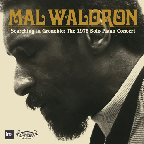 Mal Waldron - Searching In Grenoble: The 1978 Solo Piano Concert vinyl record cover