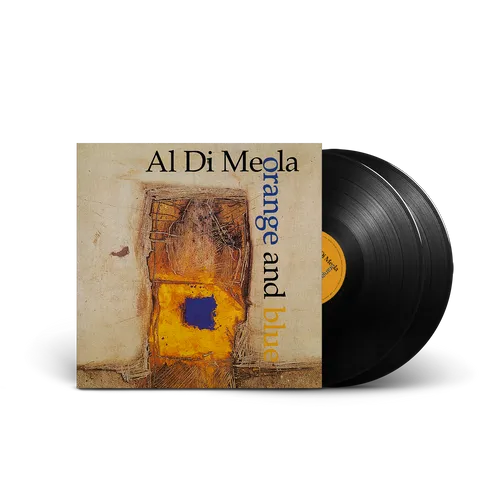 Al Di Meola - Orange and Blue vinyl record cover