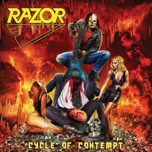 Razor - Cycle Of Contempt vinyl record cover