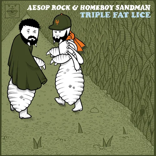 Lice (Aesop Rock & Homeboy Sandman) - Triple Fat Lice EP vinyl record cover
