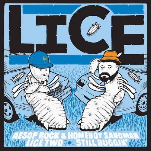 Lice (Aesop Rock & Homeboy Sandman) - Lice Two: Still Buggin EP vinyl record cover