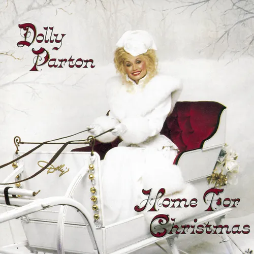 Dolly Parton - Home For Christmas vinyl record cover