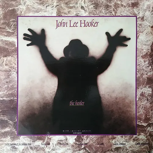 John Lee Hooker - The Healer vinyl record cover
