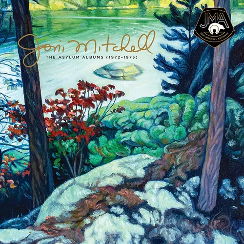 Joni Mitchell - The Asylum Albums 1972–1975 vinyl record cover