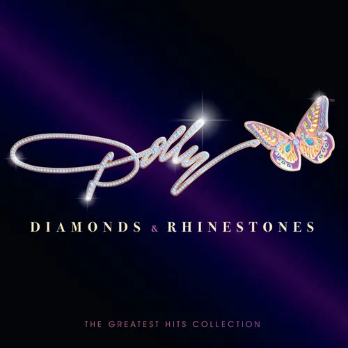 Dolly Parton - Diamonds & Rhinestones : The Greatest Hits Collection vinyl record cover