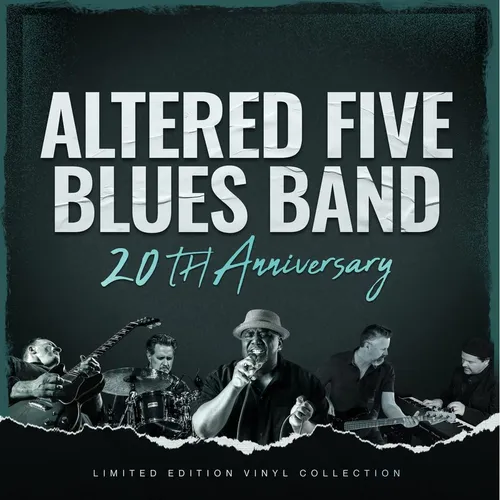 Altered Five Blues Band	 - 20th Anniversary vinyl record cover