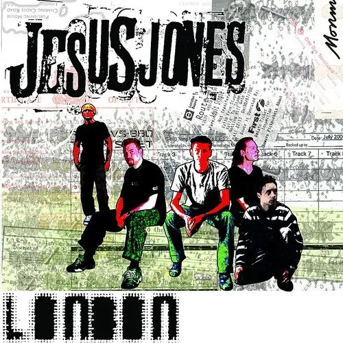 Jesus Jones - London vinyl record cover