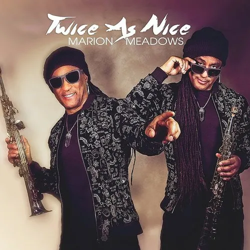 Marion Meadows - Twice As Nice vinyl record cover
