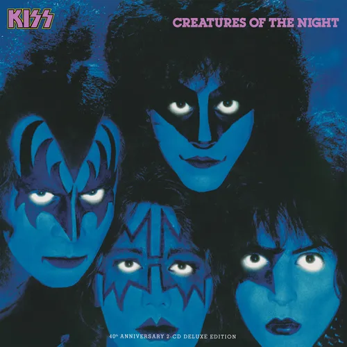 KISS - Creatures Of The Night: 40th Anniversary vinyl record cover