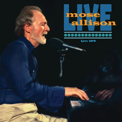 Mose Allison - Live 1978 vinyl record cover