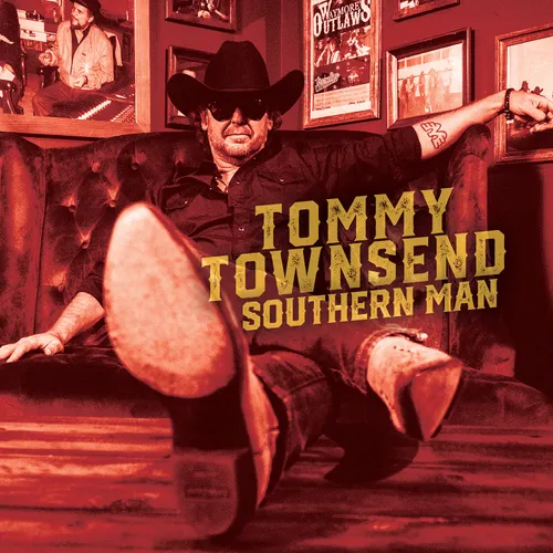 Tommy Townsend & Waylon Jennings - Southern Man vinyl record cover