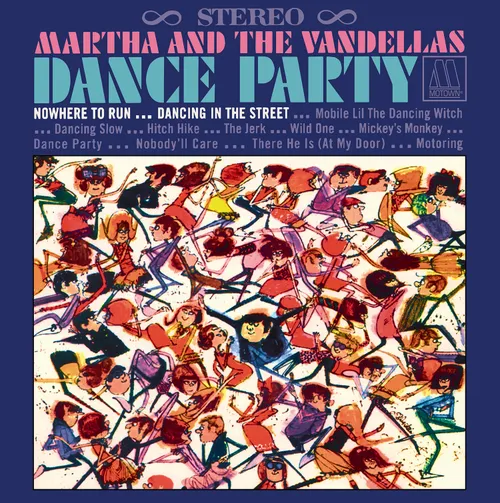 Martha And The Vandellas - Dance Party vinyl record cover