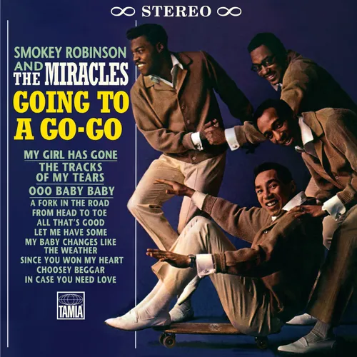 Smokey Robinson & The Miracles - Going To A Go-Go vinyl record cover