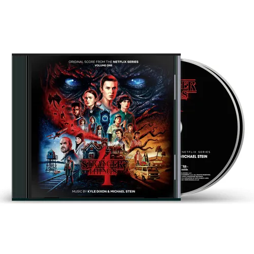 Kyle Dixon & Michael Stein - Stranger Things 4 (Volume 1) (Original Score From the Netflix Series) vinyl record cover