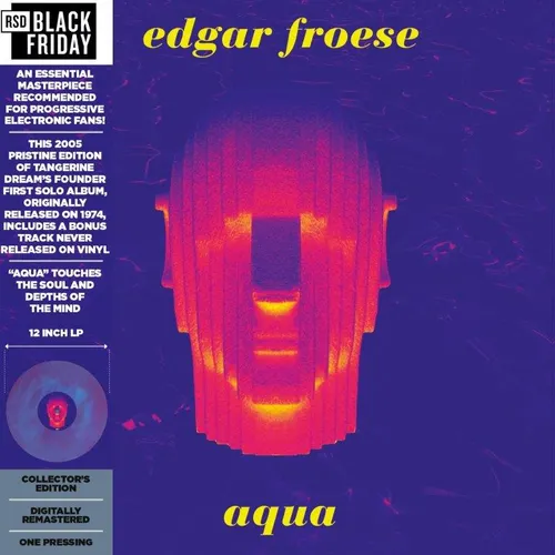 Edgar Froese - Aqua vinyl record cover