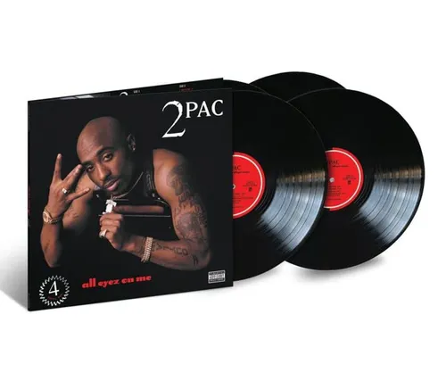 2pac - All Eyez on Me vinyl record cover