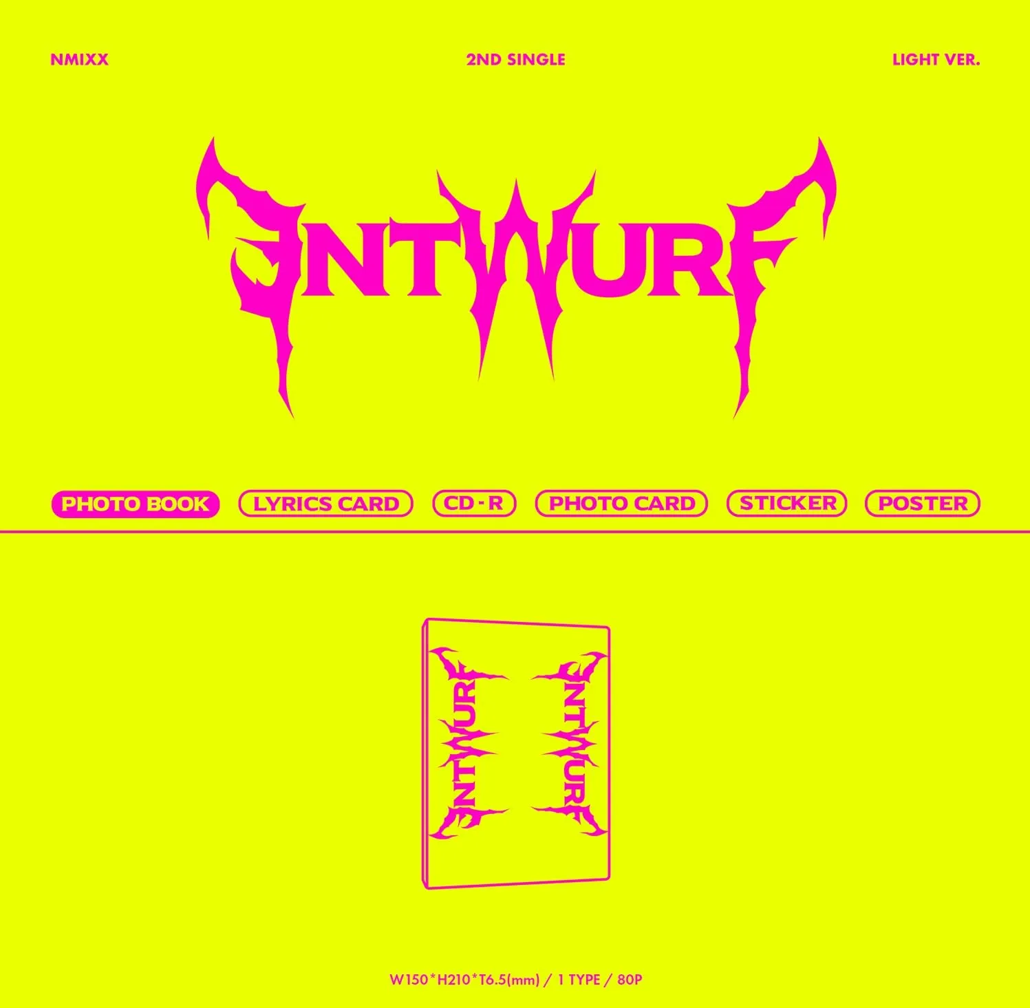 ファッションなデザイン ENTWURF - NMIXX | Vinyl Vintage タレントカード