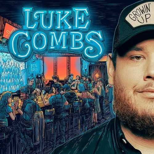 Luke Combs - Growin' Up vinyl record cover