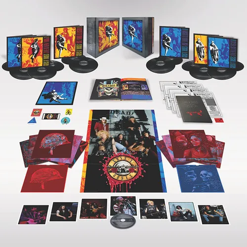 Guns N' Roses - Use Your Illusion I & II: Remastered vinyl record cover