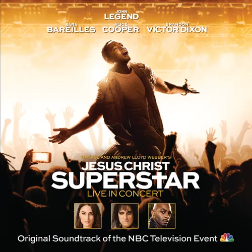 Original Television Cast of Jesus Christ Superstar Live in Concert - Jesus Christ Superstar Live in Concert (Original Soundtrack of the NBC Television Event) vinyl record cover
